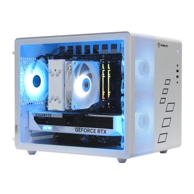 Компьютер Raskat Strike 520 (Cоre i5 13400F, RAM 32GB, SSD 1024GB, HDD 2TB, RTX4070Ti 12GB, White, NoOS) — общий вид