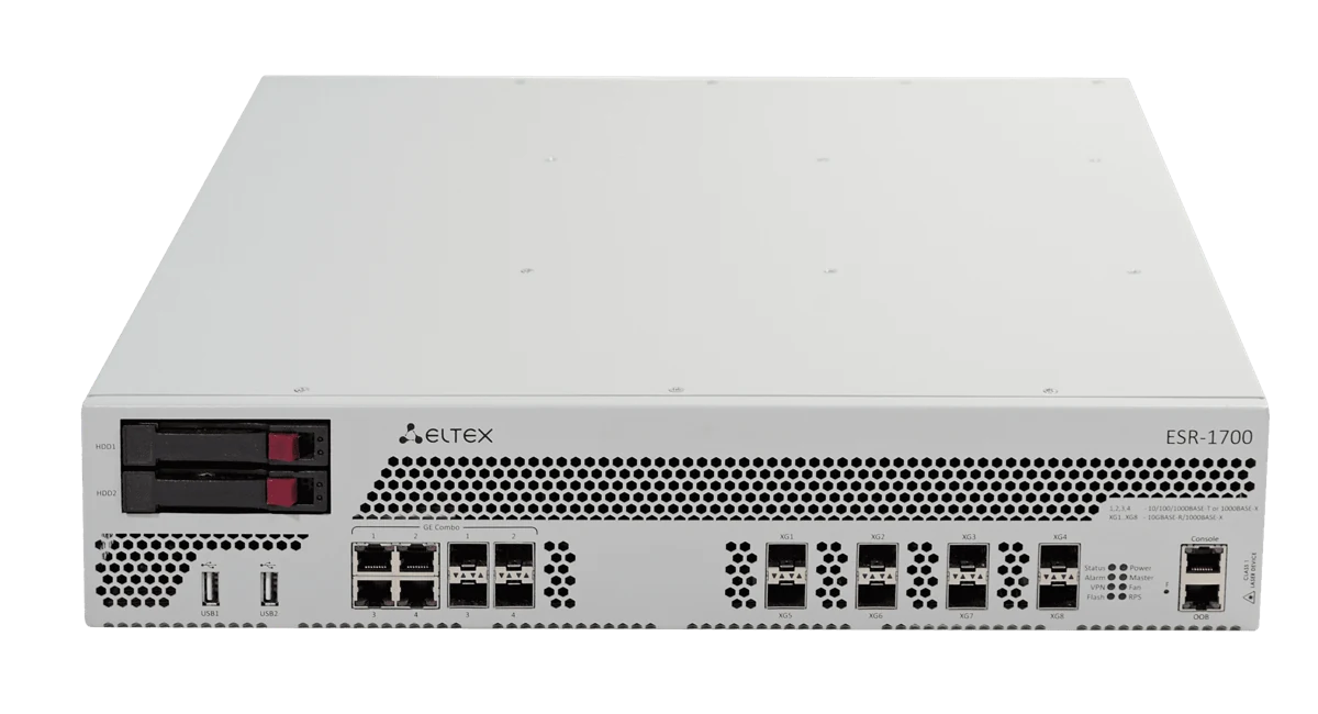 Сервисный маршрутизатор ESR-1700