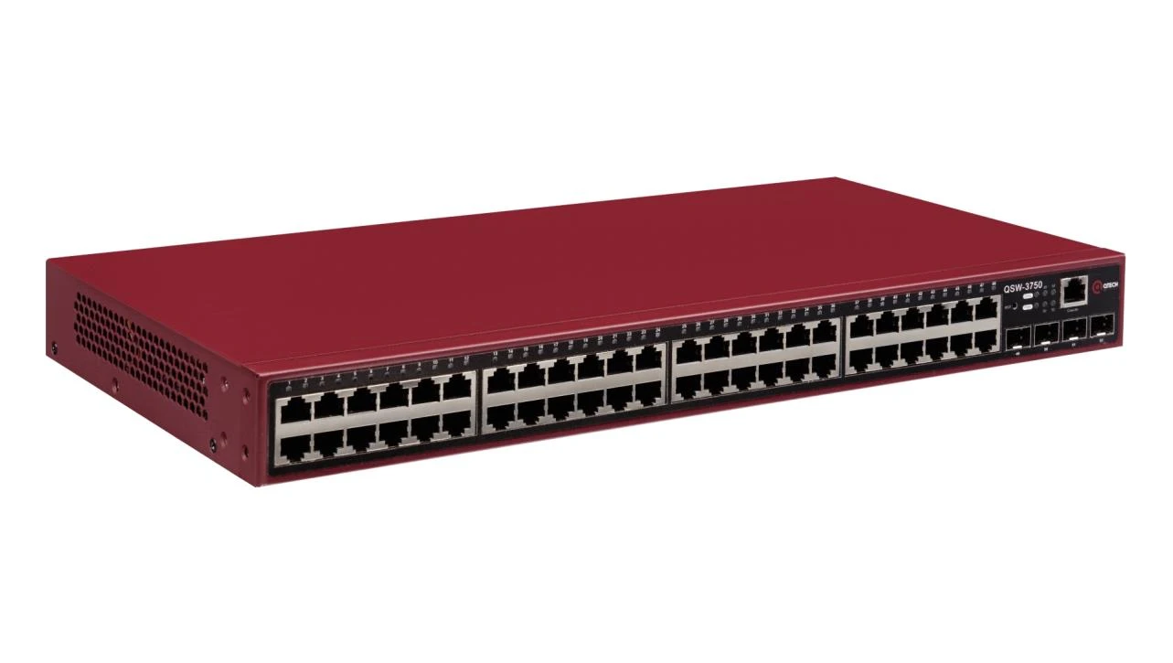 QTECH QSW-3750 rev. R, иллюстрация технического описания