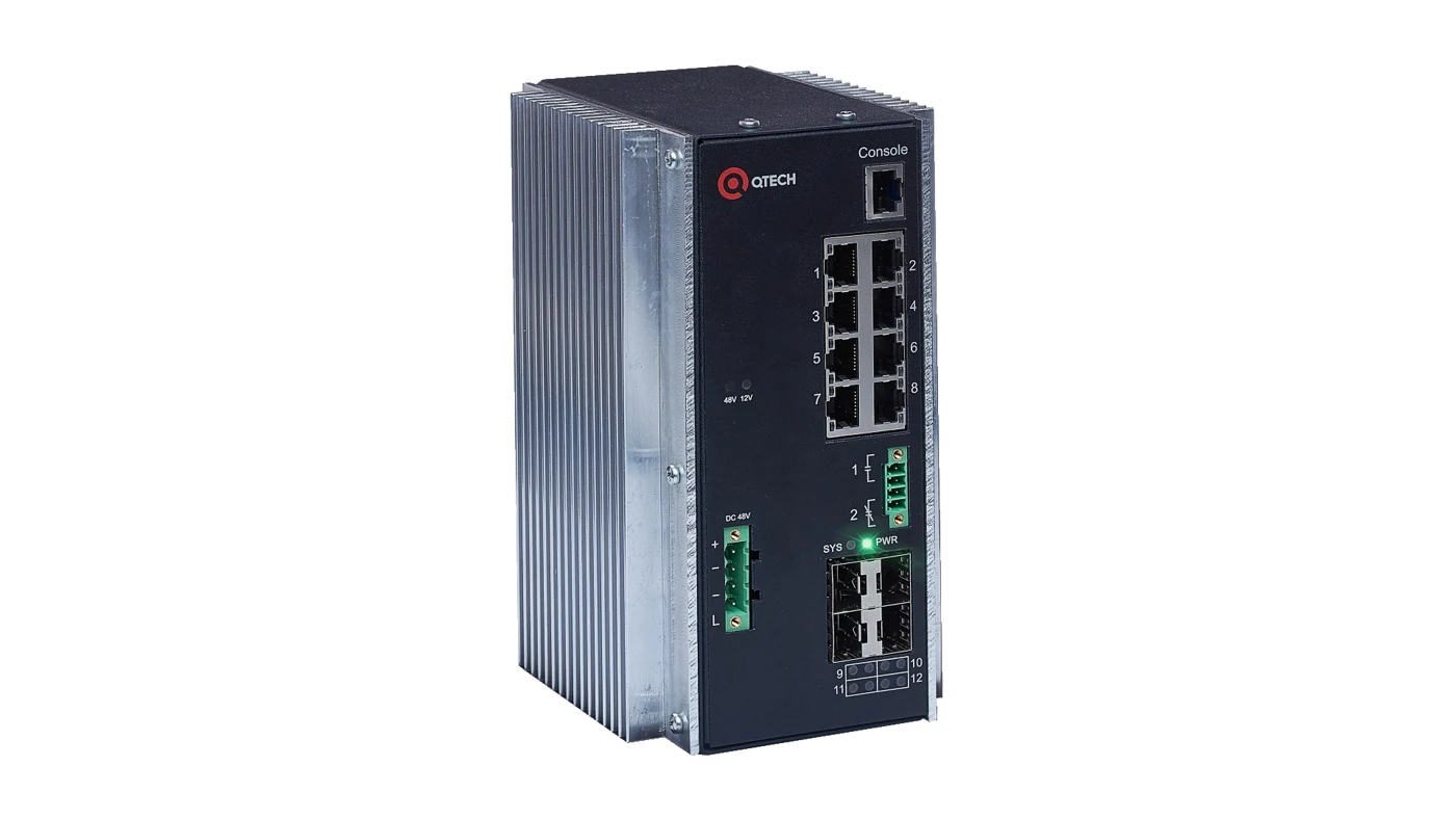 QTECH QSW-3310-12T-I-POE-DC