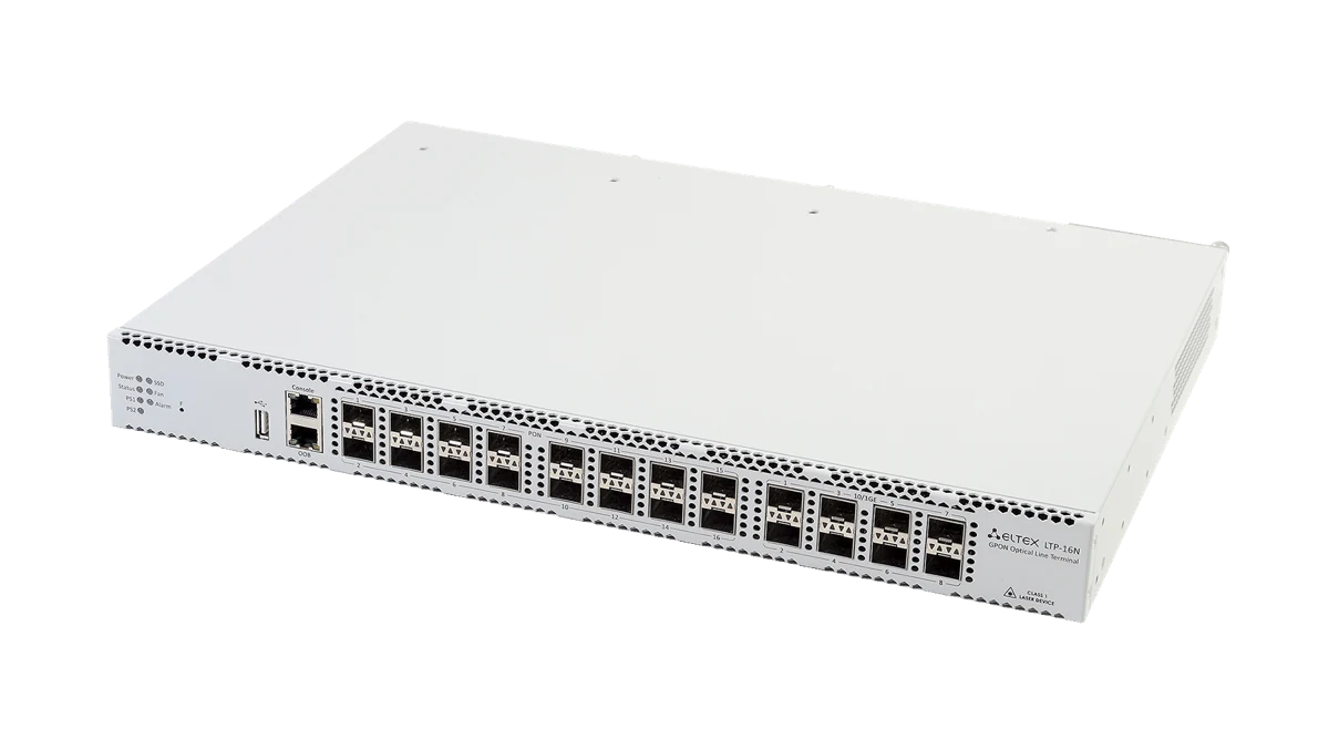 Станционное оборудование GPON OLT LTP-16N