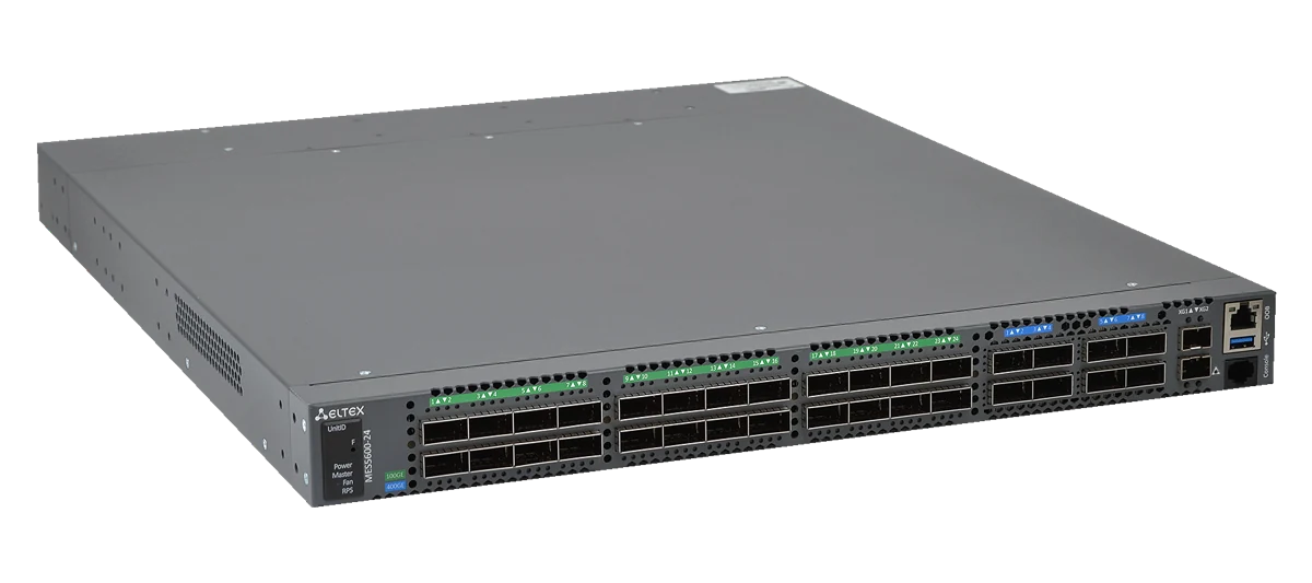 Коммутатор ЦОД MES5600-24 — дополнительный ракурс