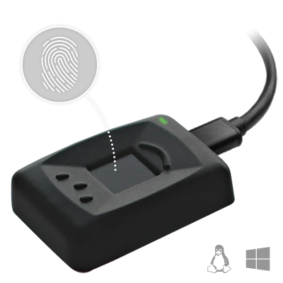 Биометрический USB-токен JaCarta SecurBIO