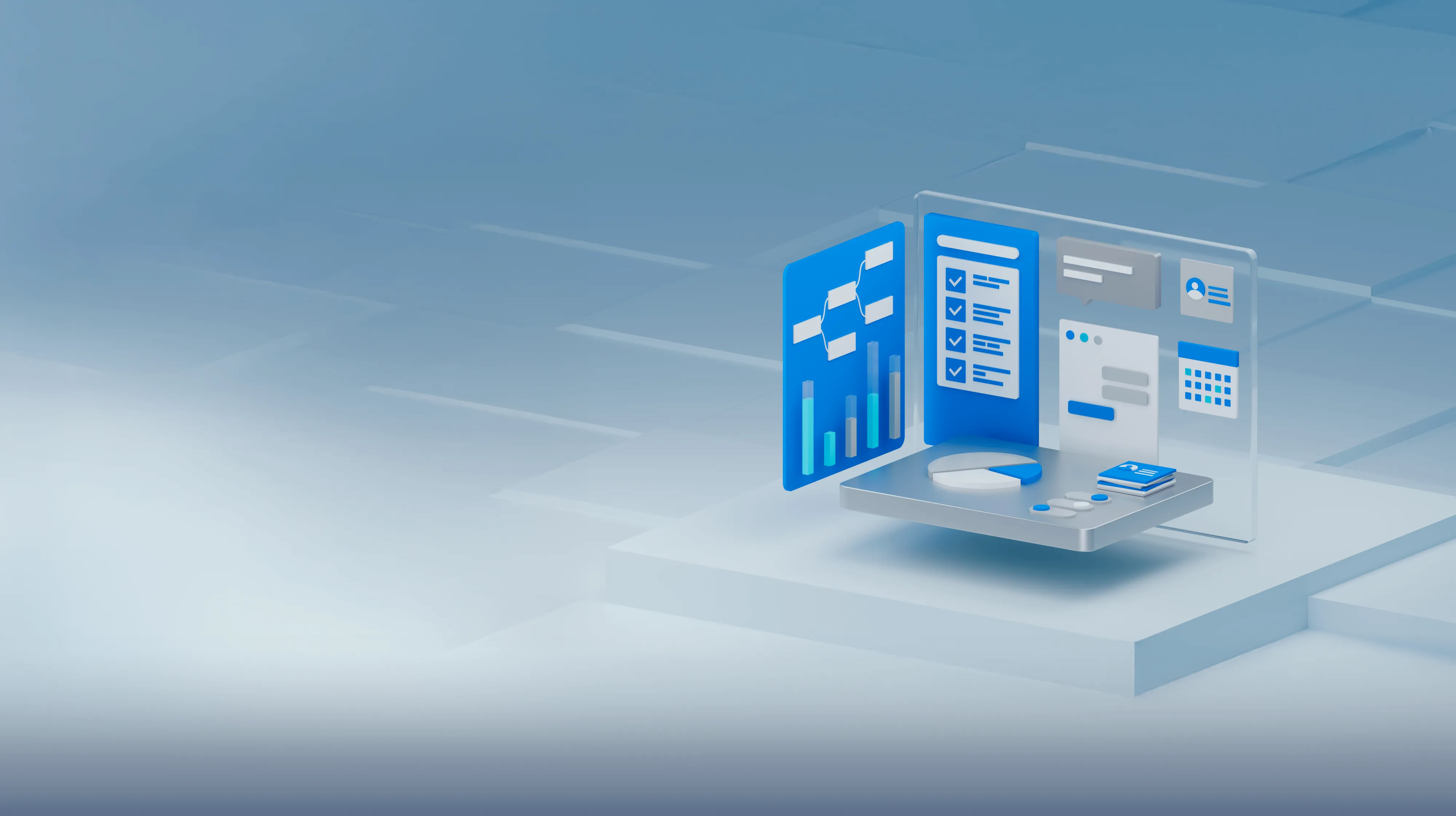 Схема или официальная иллюстрация R-Vision ITSM