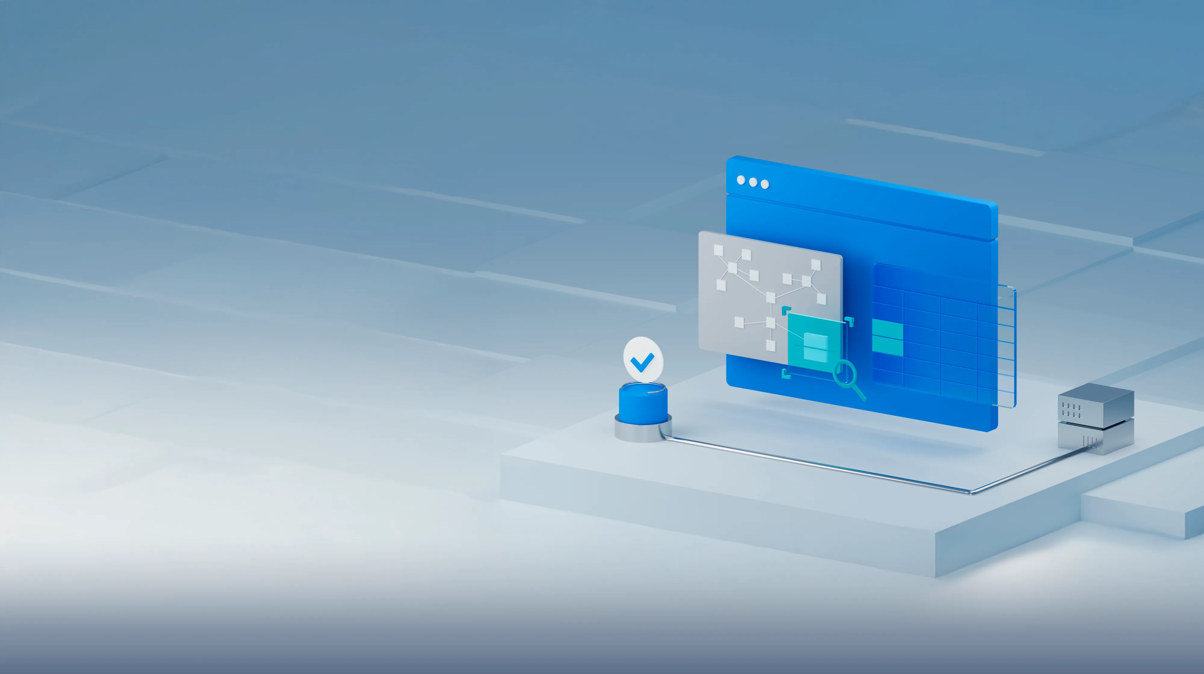 Схема или официальная иллюстрация R-Vision CMDB